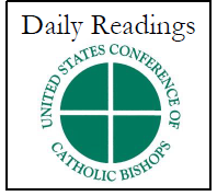usccb daily mass readings